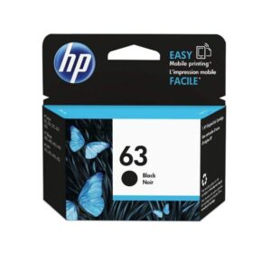 HP 63A black ink