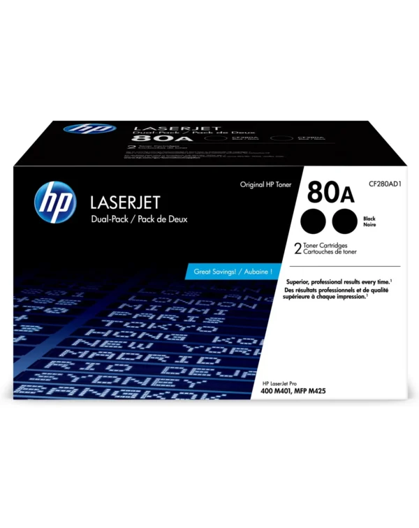 Toner HP 80A black