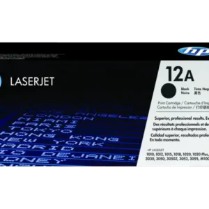 HP Laser Jet 12A Black Toner