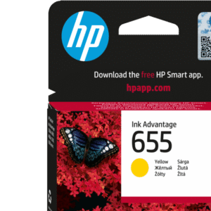 HP 655 Yellow Ink w